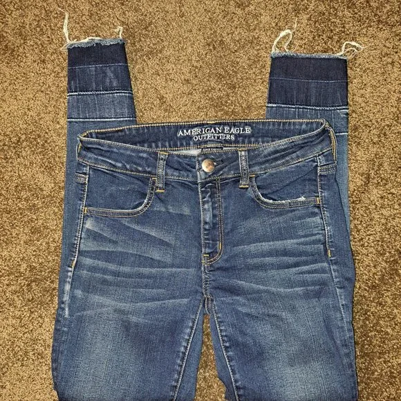 American Eagle Super Stretch Jegging Jeans size 6Regular - Picture 9 of 13